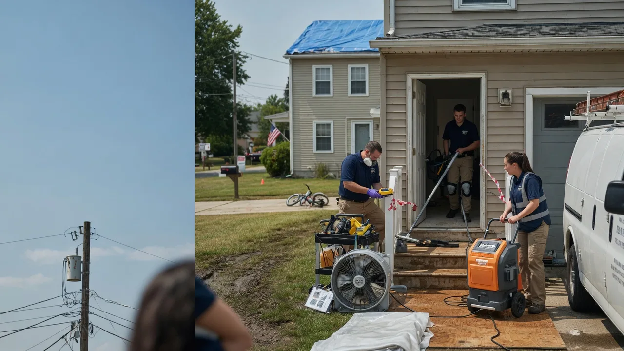 Water Damage Repair in Foster, WV near me